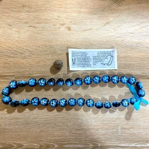 Hawaiian Kukui Nut Lei with Authentic Kukui Nut & Passage